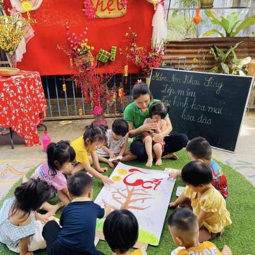 Lớp mầm trang trí