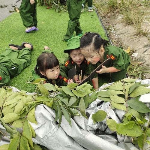 Diễn tập làm cô chú bộ đội cs2