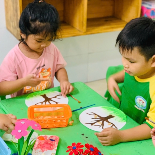 Học vẽ lớp lá