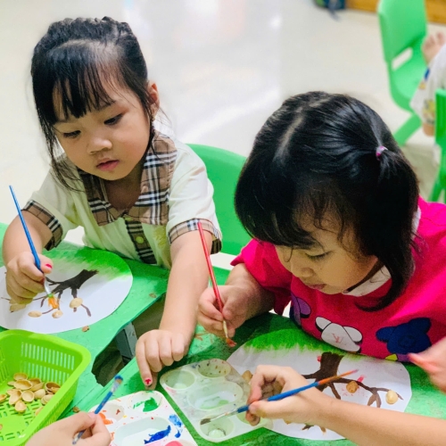 Học vẽ lớp lá