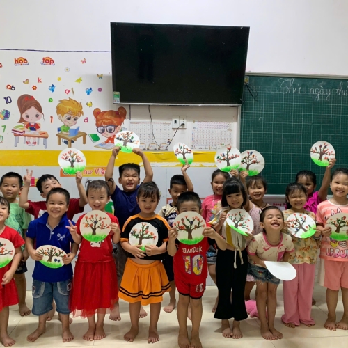 Học vẽ lớp lá