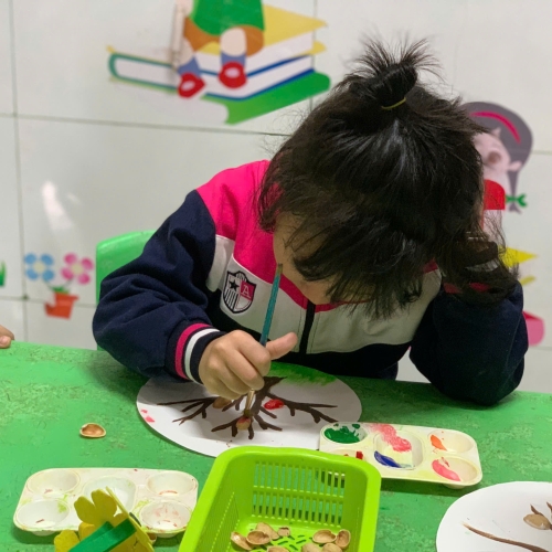 Học vẽ lớp lá