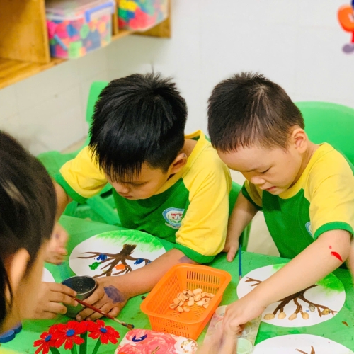 Học vẽ lớp lá