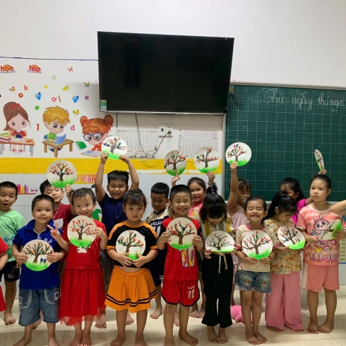 Học vẽ lớp lá