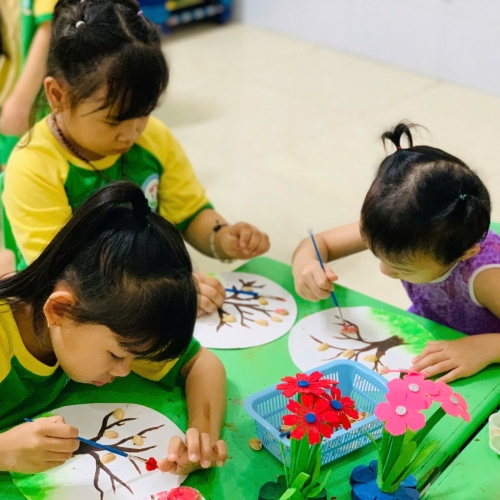 Học vẽ lớp lá