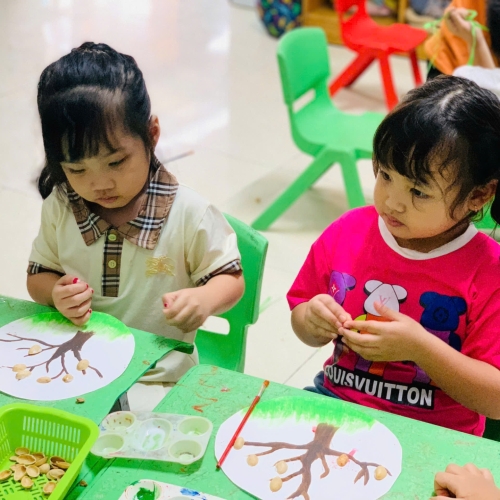 Học vẽ lớp lá