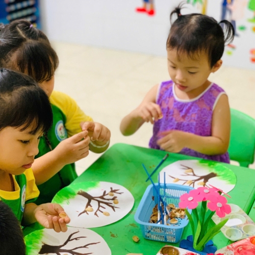 Học vẽ lớp lá