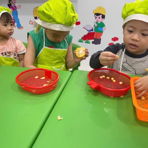 Bé học làm bánh cs4