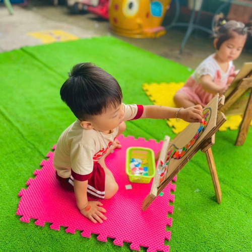 Trang trí số 2 lớp mầm cs1