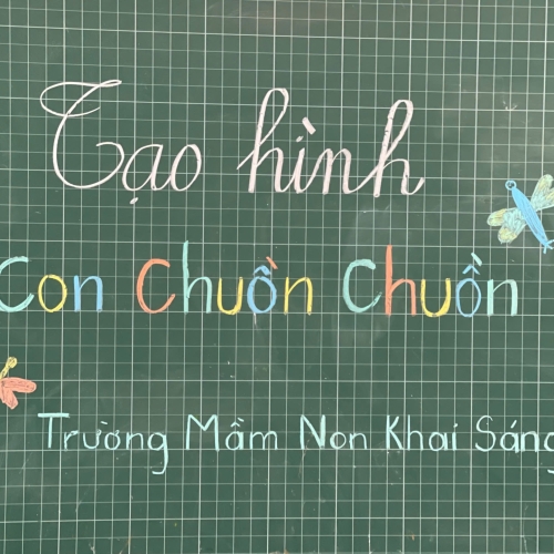 Tạo hình con chuồn chuồn