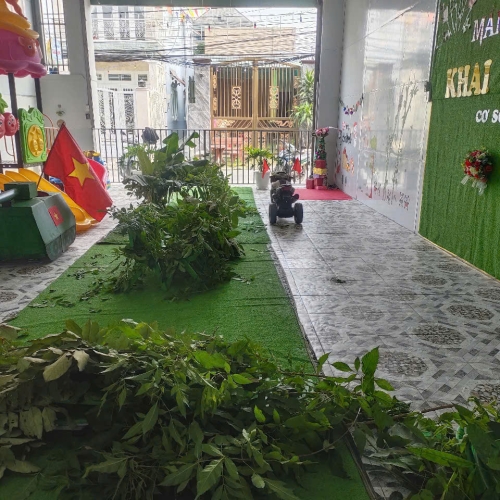 Diễn tập làm cô chú bộ đội